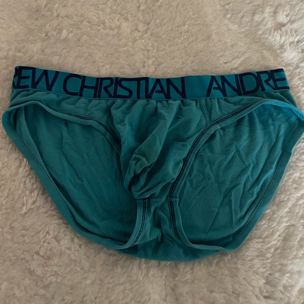 Blue Andrew Christian Brief